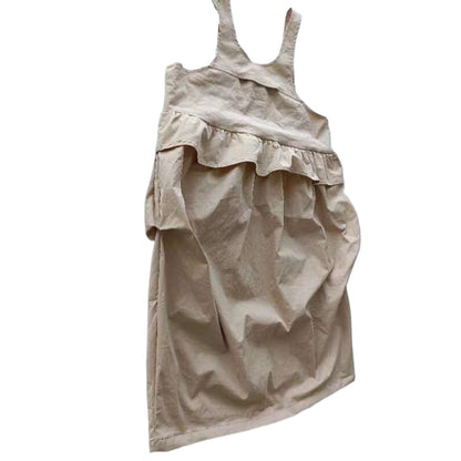 kanghua Single-layer halter dress