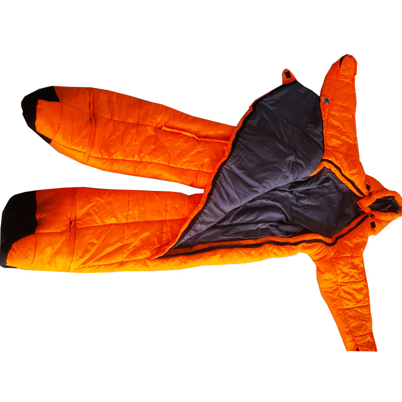 hongxinlong Anthropomorphic sleeping bag, extraterrestrial outdoor camping sleeping bag, humanoid outdoor sleeping bag