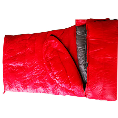 hongxinlong Down sleeping bag with thickened cold and warm insulation, outdoor camping, high cold down sleeping bag
