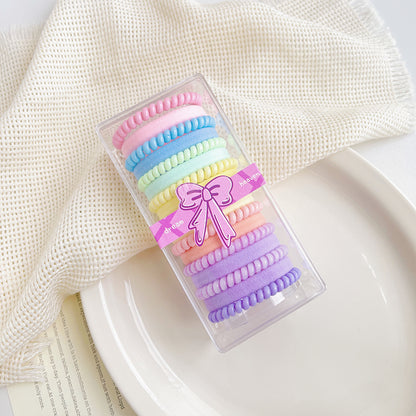 haiyan Gradient Towel Ring Phone Cord Set