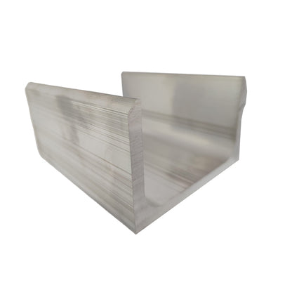 hengyu A-channel aluminium (please ask customer service for price)Double groove Recessed