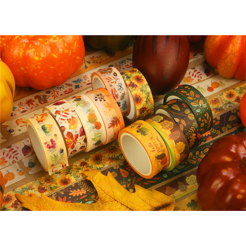 jinxiang Four Season Printing washi tape  high color value cute DIY Handbook（Starting from 160）