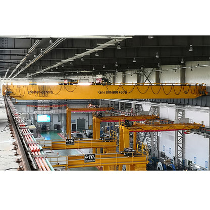 shenfan Hoisted single girder semi-portal cranes (ask customer service for prices) 10 tons electric remote control gantry crane