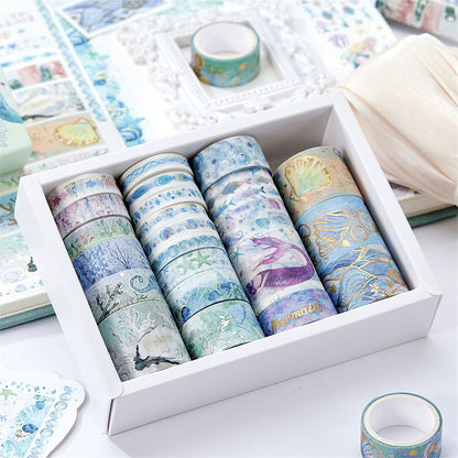 jinxiang Washi tape  in the ocean. fantasy color Decorative materials paper tape（Starting from 112）