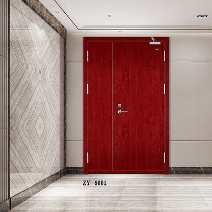 zhenyuan Steel Fire Door (ask customer service for price)  Safety door Custom fire door
