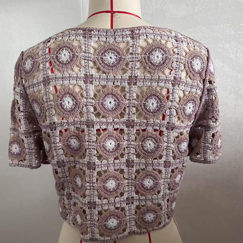 baichen BC001 Handmade Crochet Women's Clothing Stretchy and Comfortable to Wear