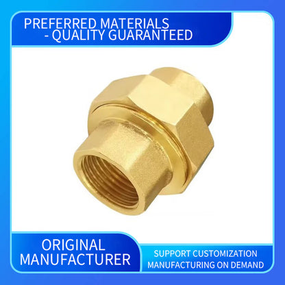 wuling DN10-DN25 brass street water pipe fittings inner and outer wire(ask customer service for price)