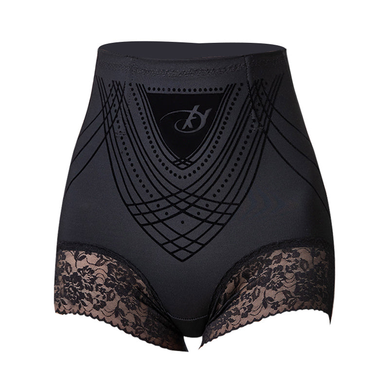 shunfa 8125Oversized waist tight underwear, belly tight safety pants, black lace safety pants, sexy underwear