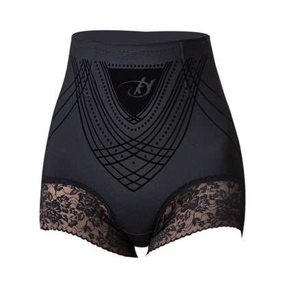 shunfa 8125Oversized waist tight underwear, belly tight safety pants, black lace safety pants, sexy underwear