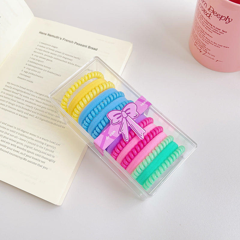 haiyan Gradient Towel Ring Phone Cord Set