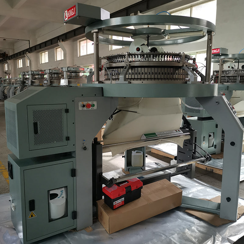 hongji Three-cord jersey knitting machine in the large round (ask customer service for price)