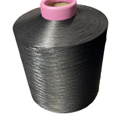 shengheng Polyester low stretch black light net (price please ask customer service) 450D/192F  Polyester large roll sewing lock edge thread