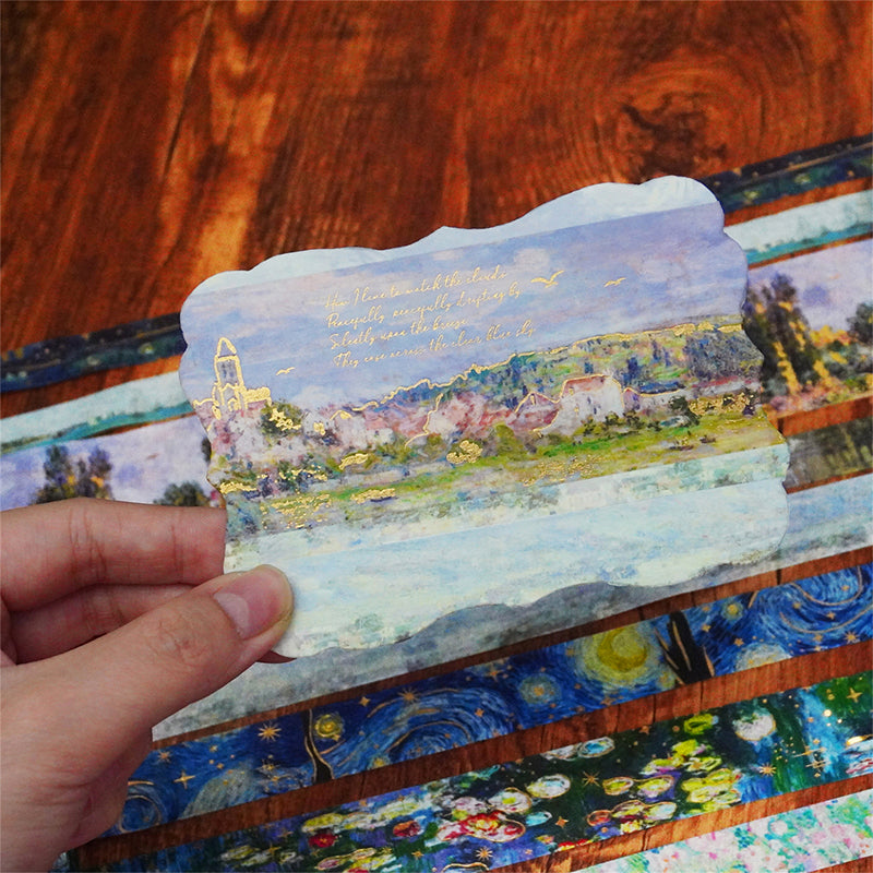 jinxiang The World of Oil Painting fantasy color Decorative materials washi tape（Starting from 112）