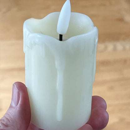 juhui led simulation electronic candle light simulation flame smokeless safety decoration light (price please ask customer service)