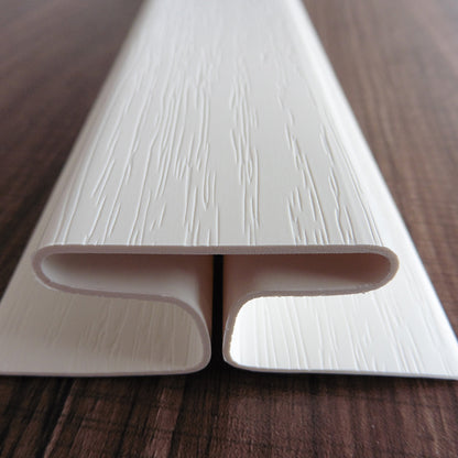 qiusha ASA two-color co-extruded PVC exterior wall panel