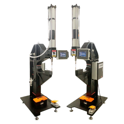 senpai 8 tons of pneumatic touch screen pressure riveting machine intelligent touch accurate pressure regulation sheet metal hardware efficient riveting equipment (price please ask customer service)