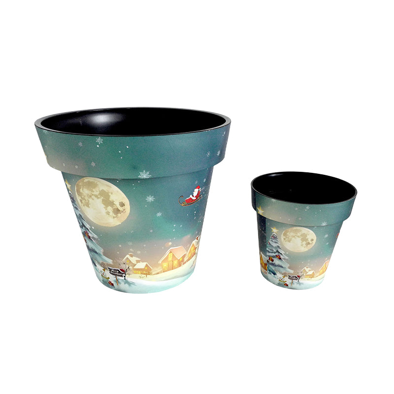 lvxing Flower color set of pots creative flower color garden style flower color set of pots (price please ask customer service)