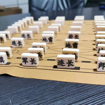 xieli Chinese Land War Chess/Chinese Army Chess (Diamine Army Chess, Mahjongg Army Chess) Large (Model XX-820)