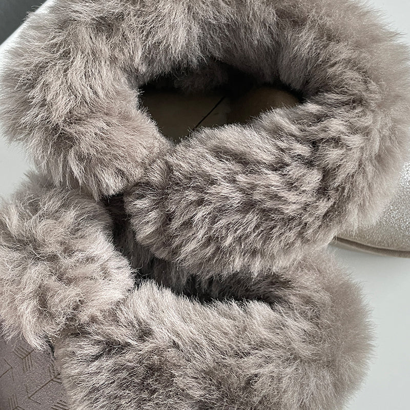zhenai lapel fur body