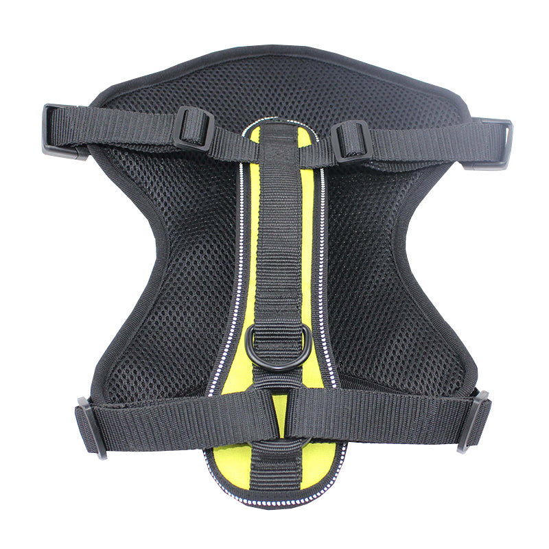 FUZHIWANG Samurai chest Dog chest back waistcoat  Vest Dog Walking Leash Explosion Proof