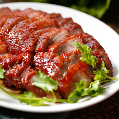 ruyisanbao  BBQ pork with honey sauce Selected high quality pork plum meat with high nutritional value