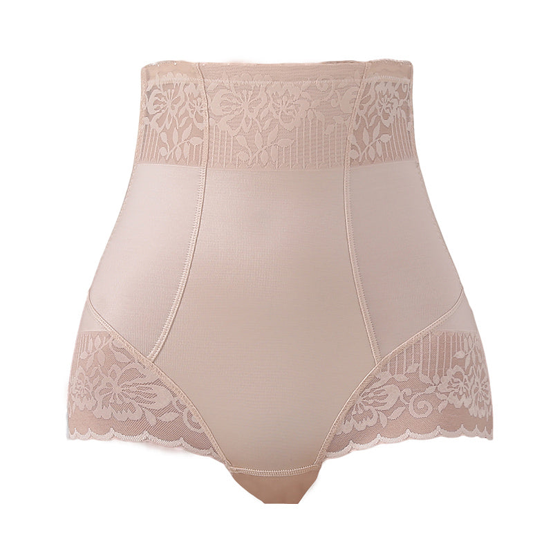 shunfa 8095  Oversized waist up underwear, black lace safety pants, sexy underwear