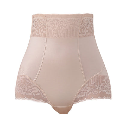 shunfa 8095  Oversized waist up underwear, black lace safety pants, sexy underwear