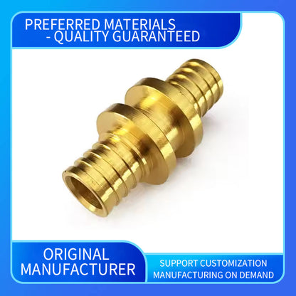 wuling Customized PEX Pipeline Hydraulic Compression Gauge Brass Y Filter Ball Valve Fittings Purification Gas Water NPT Heads (ask customer service for price)