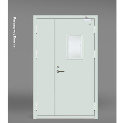 zhenyuan Steel Fire Door (ask customer service for price)  Safety door Custom fire door