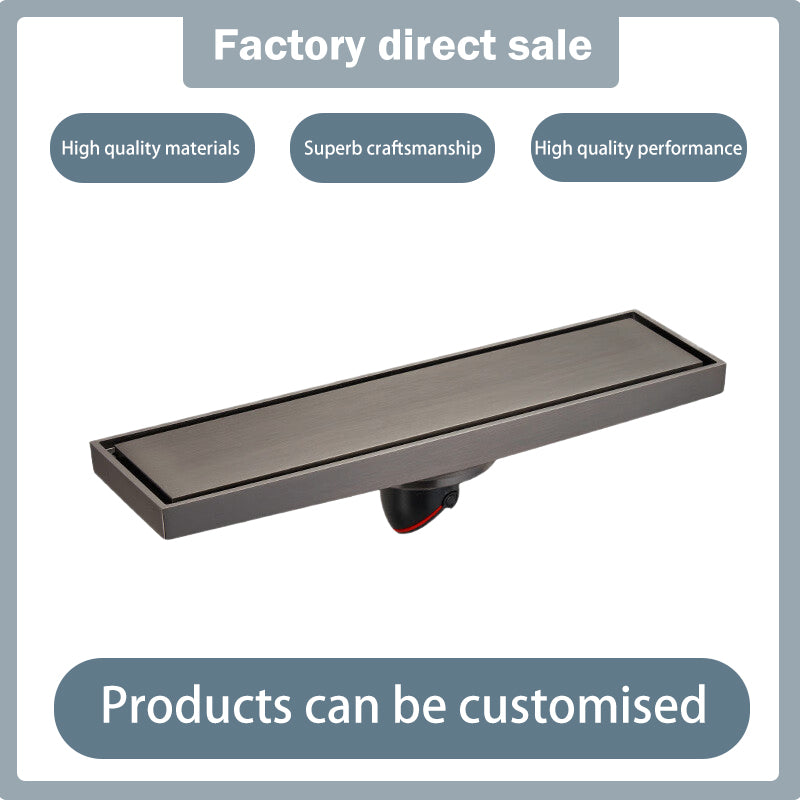 junyujinshu  8*30 Invisible Floor Drain(Price inquiry）Embedded Long Strip
