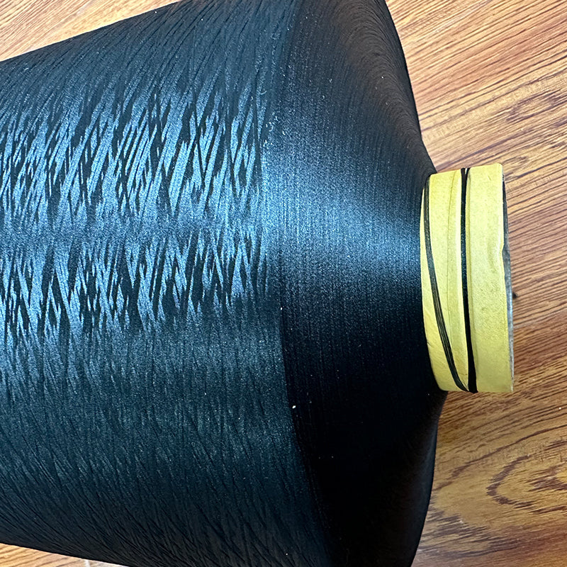 jiyue Polyester low elasticity yarn Polyester low elasticity yarn with a high degree of coarseness and thickness uniformity (ask for price)