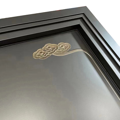 zhenyuan High-end cast aluminum doors (ask customer service for prices) Explosion-proof entry door Villa gate