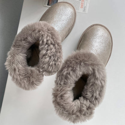 zhenai lapel fur body