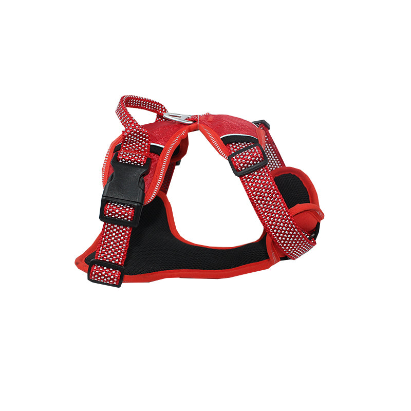 FUZHIWANG (Full star) air chest back Dog leash Haulage rope Vest chest back  no headgear