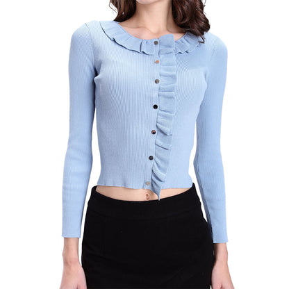 baichen Women's knitted pullover Delicate and smooth, not prone to pilling.