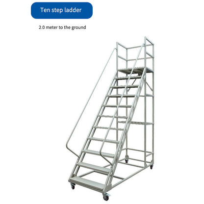 anta Cold Rolled Steel Ladders Welding Industry Treadstones stepping-stone platform stepladder