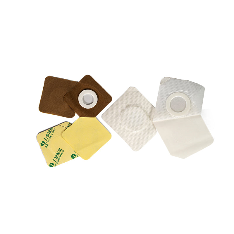sanhe Breathable Adhesive Stickers Non-woven blank sticker Breathable and sensitive adhesive