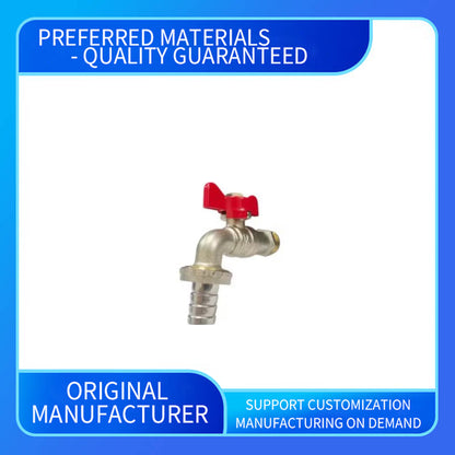 wuling Corrosion Resistant High Pressure Resistant 12" Nickel Plated Butterfly Handle Brass Faucet(ask customer service for price)