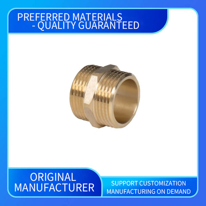 wuling Various sizes of brass isometric reducers with double male wire fittings(ask customer service for price)