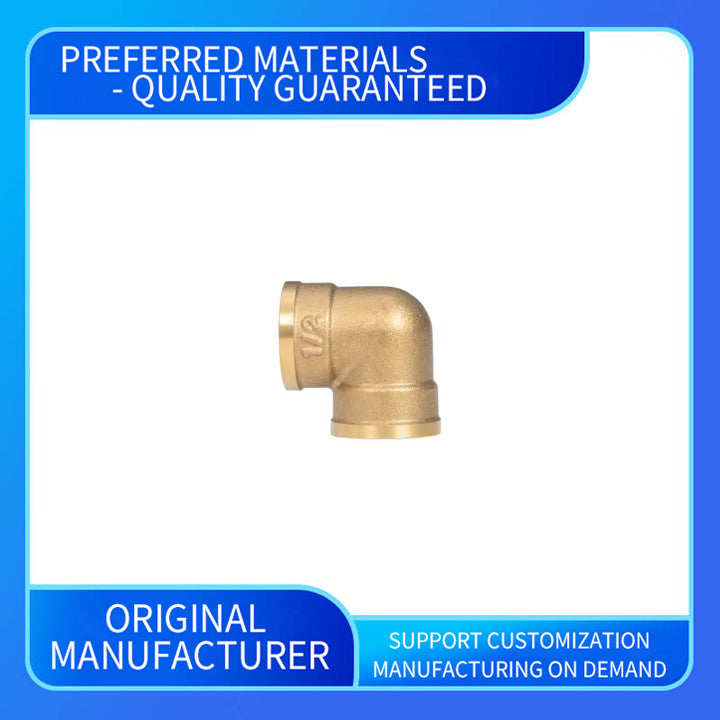wuling Thickened equal diameter brass female threaded tee elbow pipe fittings(ask customer service for price)