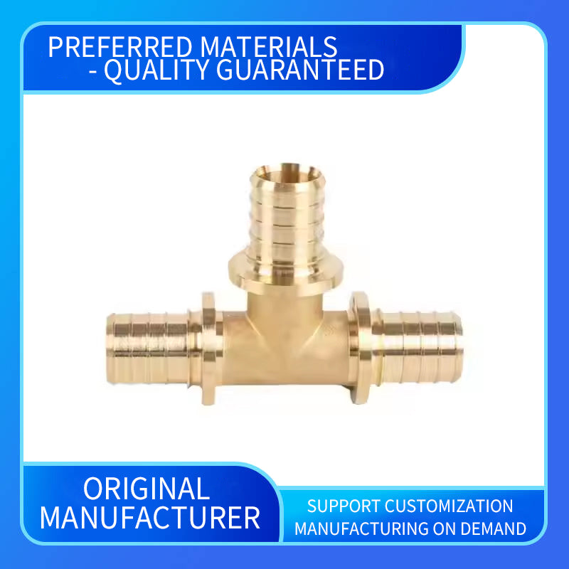 wuling Customized PEX Pipeline Hydraulic Compression Gauge Brass Y Filter Ball Valve Fittings Purification Gas Water NPT Heads (ask customer service for price)