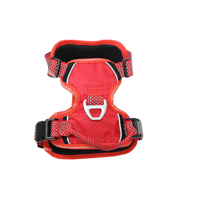 FUZHIWANG (Full star) air chest back Dog leash Haulage rope Vest chest back  no headgear