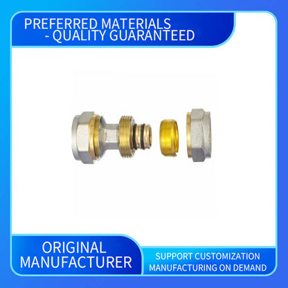 wuling DN10-DN25 brass street water pipe fittings inner and outer wire(ask customer service for price)