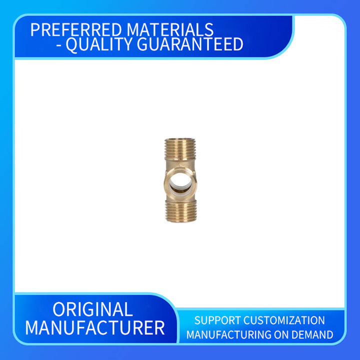 wuling Brass fittings equal diameter cross internal and external threads(ask customer service for price)