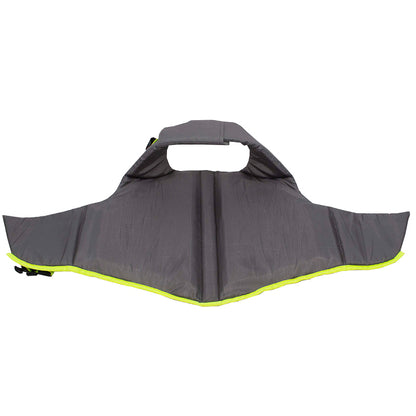 FUZHIWANG Orange swimming vest The dog swims chest and back Easy to float chest and back