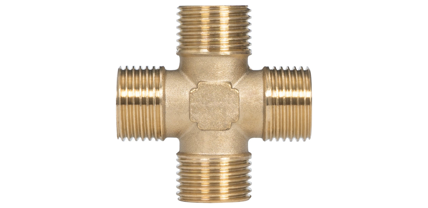 wuling Brass fittings equal diameter cross internal and external threads(ask customer service for price)