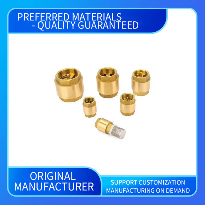 wuling Thickened brass water pipe check valve check valve(ask customer service for price)