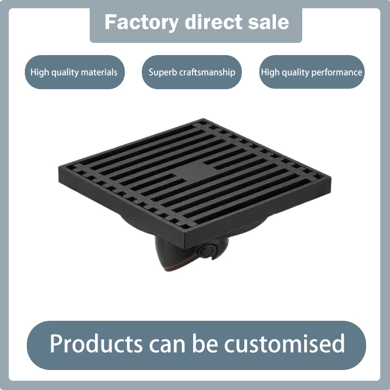 junyujinshu 15×15 straight floor drains(Price inquiry)Square and Long Odor and Insect Resistant