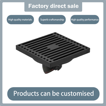 junyujinshu 15×15 straight floor drains(Price inquiry)Square and Long Odor and Insect Resistant