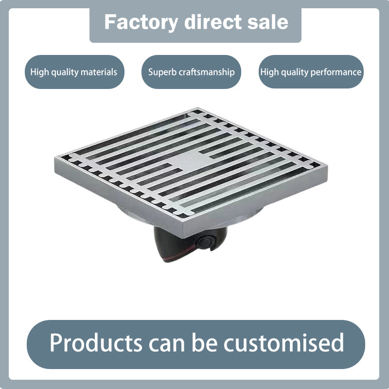 junyujinshu 15×15 straight floor drains(Price inquiry)Square and Long Odor and Insect Resistant